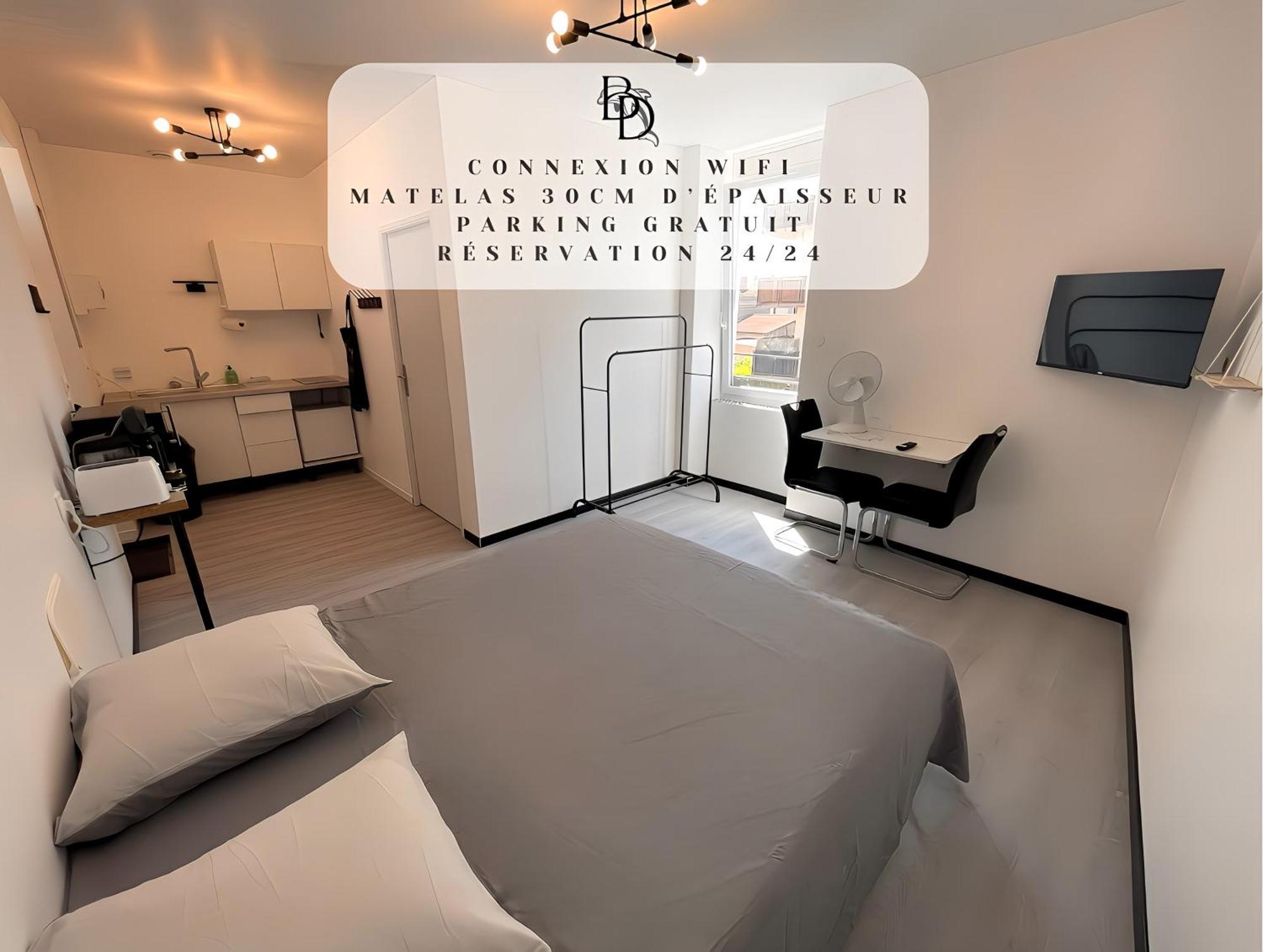 Studio B2 20M2 Cosy 5Min A Pied Des Gares โรอาน ภายนอก รูปภาพ